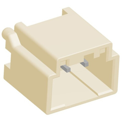TE Connectivity Grace Inertia Series Straight Through Hole PCB Header, 3 Contact(s), 2.5mm Pitch, 1 Row(s), Shrouded