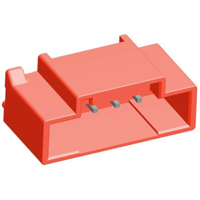 TE Connectivity Grace Inertia Series Straight Through Hole PCB Header, 6 Contact(s), 2.5mm Pitch, 1 Row(s), Shrouded