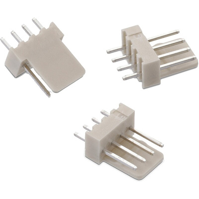 Wurth Elektronik WR-WTB Series Straight Through Hole PCB Header, 6 Contact(s), 2.54mm Pitch, 1 Row(s), Shrouded