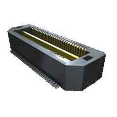 Samtec QTH Series Straight Surface Mount PCB Header, 120 Contact(s), 0.5mm Pitch, 2 Row(s), Shrouded