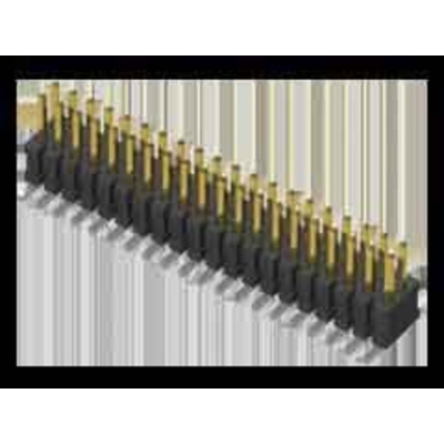 Samtec FTSH Series Straight Through Hole Pin Header, 12 Contact(s), 1.27mm Pitch, 2 Row(s), Unshrouded