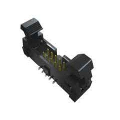 Samtec EHT Series Straight Through Hole PCB Header, 30 Contact(s), 2.0mm Pitch, 2 Row(s), Shrouded