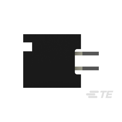 TE Connectivity AMP-LATCH Series Straight Through Hole PCB Header, 20 Contact(s), 2.54mm Pitch, 2 Row(s), Shrouded
