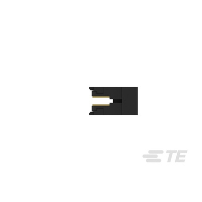 TE Connectivity AMP-LATCH Series Straight Through Hole PCB Header, 34 Contact(s), 2.54mm Pitch, 2 Row(s), Shrouded
