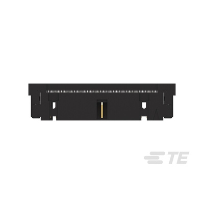 TE Connectivity AMP-LATCH Series Straight Through Hole PCB Header, 34 Contact(s), 2.54mm Pitch, 2 Row(s), Shrouded