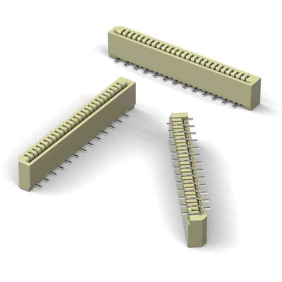 Wurth Elektronik WR-FPC Series Vertical PCB Header, 9 Contact(s), 1.0mm Pitch, 1 Row(s), Shrouded