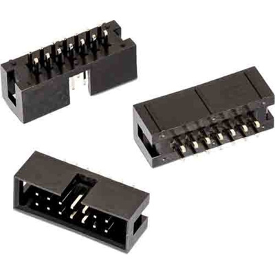 Wurth Elektronik WR-BHD Series Straight PCB Header, 40 Contact(s), 2.54mm Pitch, 2 Row(s)
