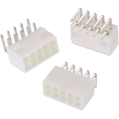 Wurth Elektronik WR-MPC4 Series Right Angle PCB Header, 22 Contact(s), 4.2mm Pitch, 2 Row(s)