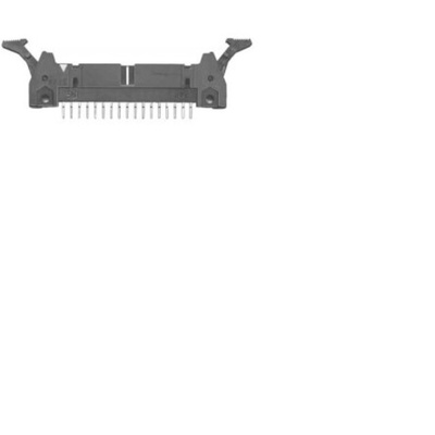 Hirose HIF3B Series Straight Through Hole PCB Header, 10 Contact(s), 2.54mm Pitch, 2 Row(s), Shrouded