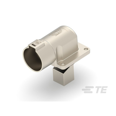 TE Connectivity PowerTube 1400 Series Right Angle Panel Mount PCB Connector, 1 Contact(s), 1 Row(s)