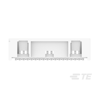 TE Connectivity MICRO CT Series Straight Board Mount PCB Header, 18 Contact(s), 1.2mm Pitch, 1 Row(s)