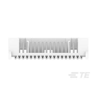 TE Connectivity MICRO CT Series Straight Board Mount PCB Header, 18 Contact(s), 1.2mm Pitch, 1 Row(s)