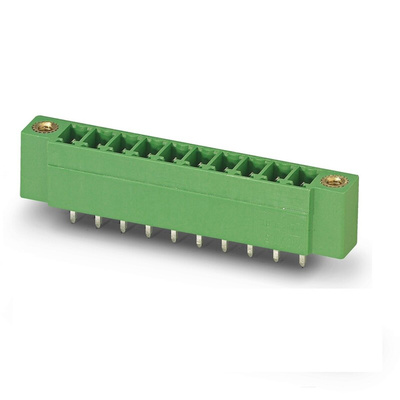 Phoenix Contact MCV Series Straight PCB Header, 11 Contact(s), 3.81mm Pitch, 1 Row(s)