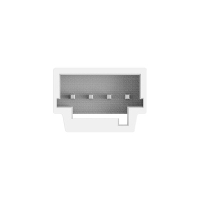 TE Connectivity GRACE INERTIA 2.0 Series Vertical Board Mount PCB Header, 4 Contact(s), 2mm Pitch, 1 Row(s), Shrouded