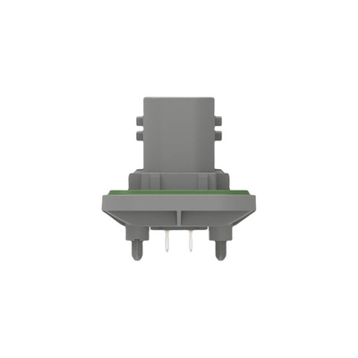 TE Connectivity 2-23781 Series Vertical Panel Mount PCB Header, 10 Contact(s), 6mm Pitch, 2 Row(s), Shrouded