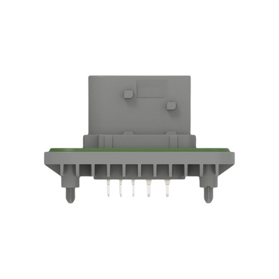 TE Connectivity 2-23781 Series Vertical Panel Mount PCB Header, 10 Contact(s), 6mm Pitch, 2 Row(s), Shrouded