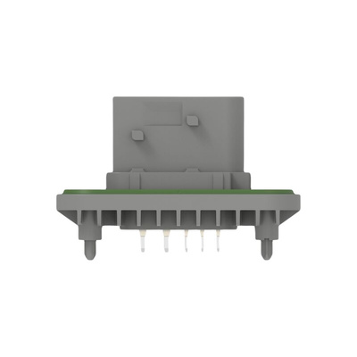 TE Connectivity 2-23781 Series Vertical Panel Mount PCB Header, 10 Contact(s), 6mm Pitch, 2 Row(s), Shrouded