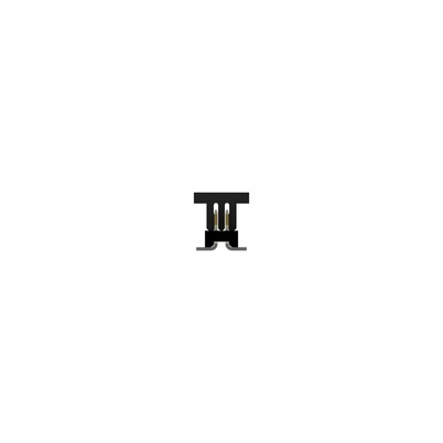 TE Connectivity 1MM-HU Series Vertical Board Mount PCB Header, 10 Contact(s), 1mm Pitch, 2 Row(s), Unshrouded