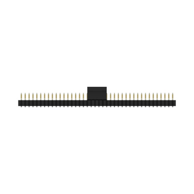 TE Connectivity 1MM-HU Series Vertical Board Mount PCB Header, 10 Contact(s), 1mm Pitch, 2 Row(s), Unshrouded