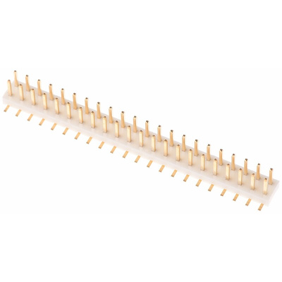 Hirose A3 Series Straight Surface Mount Pin Header, 44 Contact(s), 2.0mm Pitch, 2 Row(s), Unshrouded