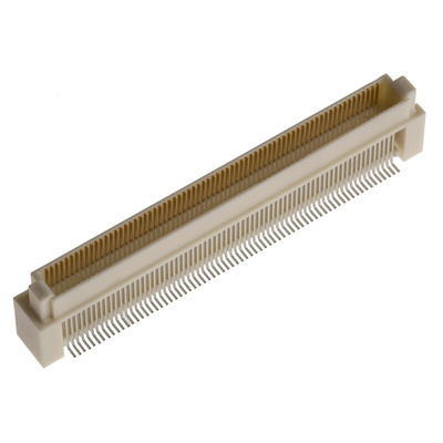 Hirose FunctionMAX FX8C Series Straight Surface Mount PCB Header, 140 Contact(s), 0.6mm Pitch, 2 Row(s), Shrouded