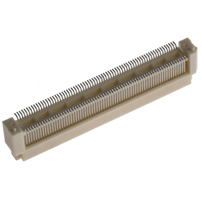 Hirose FunctionMAX FX8C Series Straight Surface Mount PCB Header, 140 Contact(s), 0.6mm Pitch, 2 Row(s), Shrouded
