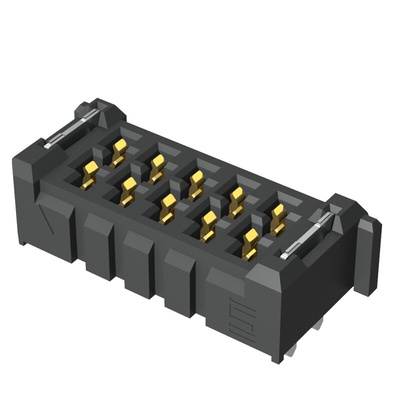 Samtec UMPS Series Straight Through Hole PCB Header, 5 Contact(s), 2.0mm Pitch, 1 Row(s), Shrouded