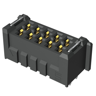 Samtec UMPS Series Straight Through Hole PCB Header, 5 Contact(s), 2.0mm Pitch, 1 Row(s), Shrouded