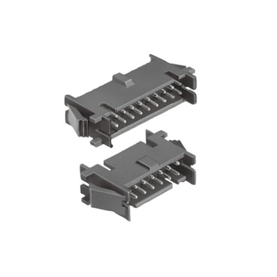 Hirose DF11 Series Through Hole PCB Header, 4 Contact(s), 2.0mm Pitch, 2 Row(s), Shrouded