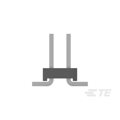TE Connectivity AMPMODU Series Straight Surface Mount Pin Header, 6 Contact(s), 2.0mm Pitch, 2 Row(s), Unshrouded