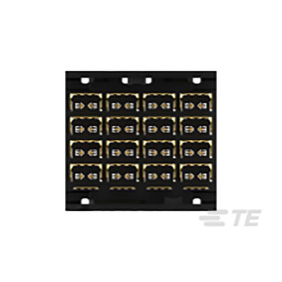 TE Connectivity STRADA Whisper Series Straight Through Hole PCB Header, 32 Contact(s), 3.9mm Pitch, 4 Row(s), Shrouded