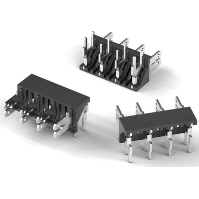 Wurth Elektronik WR-FAST Series Right Angle PCB Header, 5 Contact(s), 7.62mm Pitch, 1 Row(s), Shrouded