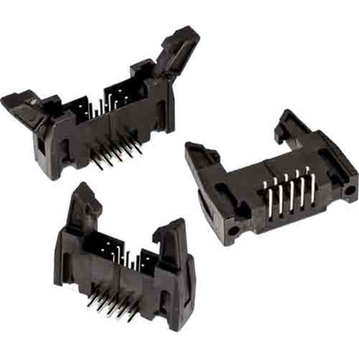 Wurth Elektronik WR-BHD Series Right Angle PCB Header, 24 Contact(s), 2.54mm Pitch, 2 Row(s)