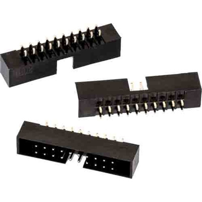Wurth Elektronik WR-BHD Series Straight PCB Header, 50 Contact(s), 2.0mm Pitch, 2 Row(s)