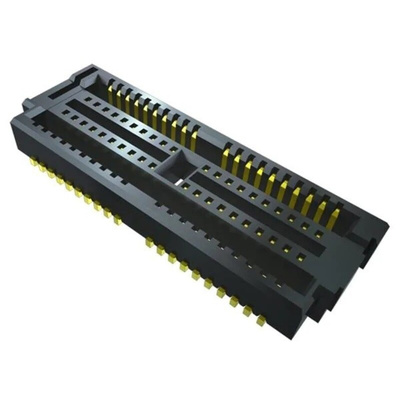 Samtec LTH Series Horizontal PCB Header, 20 Contact(s), 0.5mm Pitch, 2 Row(s)