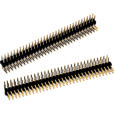 Wurth Elektronik WR-PHD Series Angled PCB Header, 26 Contact(s), 2.54mm Pitch, 2 Row(s)