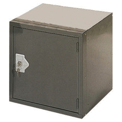 RS PRO 1 Door Grey Locker, 305 mm x 305 mm x 305mm