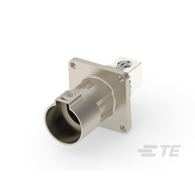 TE Connectivity PowerTube 1400 Series Straight Panel Mount PCB Connector, 1 Contact(s), 1 Row(s)