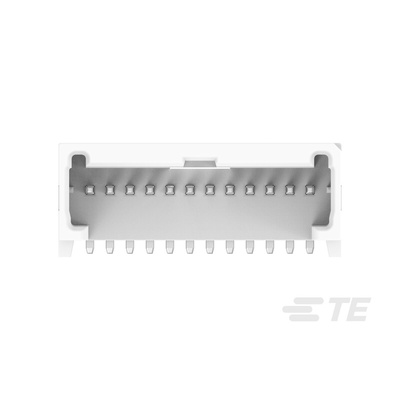 TE Connectivity MICRO CT Series Straight Board Mount PCB Header, 12 Contact(s), 1.2mm Pitch, 1 Row(s)