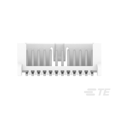 TE Connectivity MICRO CT Series Straight Board Mount PCB Header, 12 Contact(s), 1.2mm Pitch, 1 Row(s)