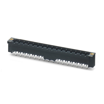 Phoenix Contact CCV Series Straight PCB Header, 18 Contact(s), 5.08mm Pitch, 1 Row(s)