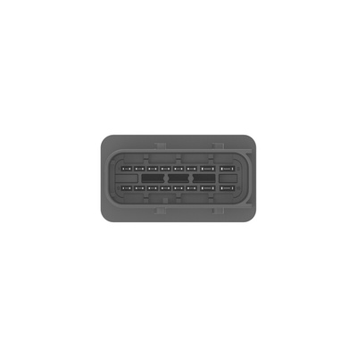 TE Connectivity Heavy Duty Sealed Connector Series Series Vertical PCB Mount PCB Header, 2 Contact(s), 4mm Pitch, 2