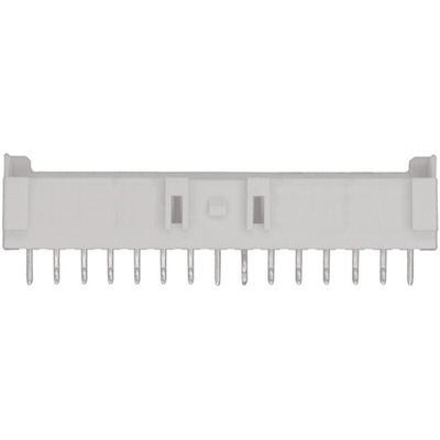 JST XA Series Straight Through Hole PCB Header, 15 Contact(s), 2.5mm Pitch, 1 Row(s), Shrouded