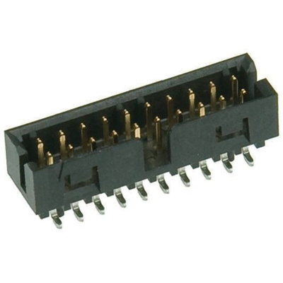 Molex Milli-Grid Series Straight Surface Mount PCB Header, 8 Contact(s), 2.0mm Pitch, 2 Row(s), Shrouded