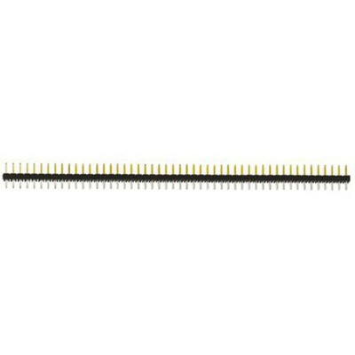 Samtec TSW Series Straight Through Hole Pin Header, 100 Contact(s), 2.54mm Pitch, 2 Row(s), Unshrouded