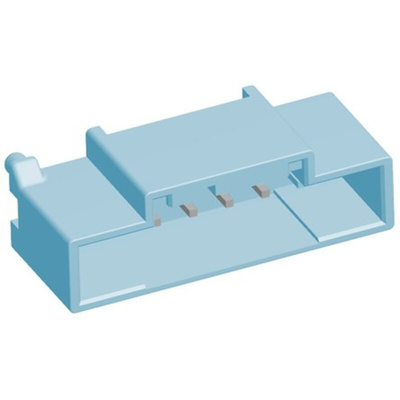 TE Connectivity Grace Inertia Series Straight Through Hole PCB Header, 8 Contact(s), 2.5mm Pitch, 1 Row(s), Shrouded
