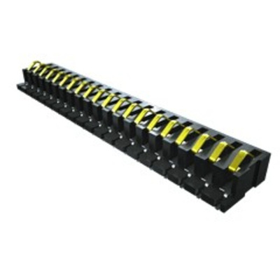 Samtec SIB Series Straight Surface Mount PCB Header, 12 Contact(s), 2.54mm Pitch, 1 Row(s), Shrouded