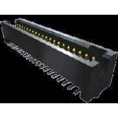 Samtec TFM Series Straight Through Hole PCB Header, 20 Contact(s), 1.27mm Pitch, 2 Row(s), Shrouded