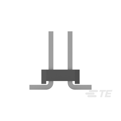 TE Connectivity AMPMODU Series Straight Surface Mount Pin Header, 8 Contact(s), 2.0mm Pitch, 2 Row(s), Unshrouded