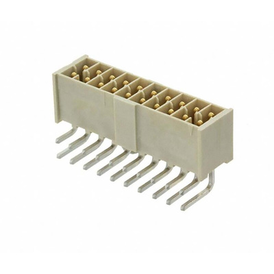Samtec IPL1 Series Straight Surface Mount PCB Header, 40 Contact(s), 2.54mm Pitch, 2 Row(s), Shrouded